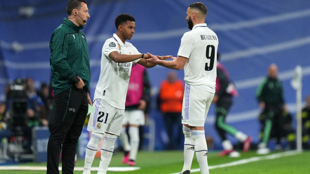 Rodrygo quer Neymar no Real Madrid e já fez um pedido para Carlo Ancelotti - GettyImages
