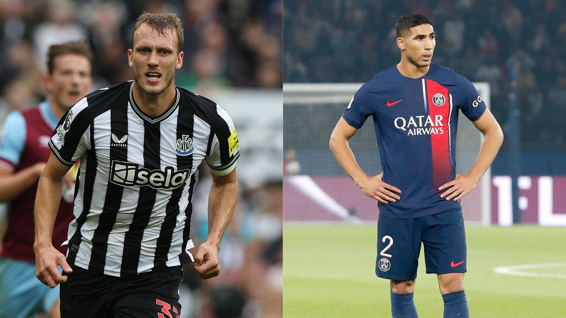Newcastle x PSG será definido na Champions League 2023/2024 - Getty Images