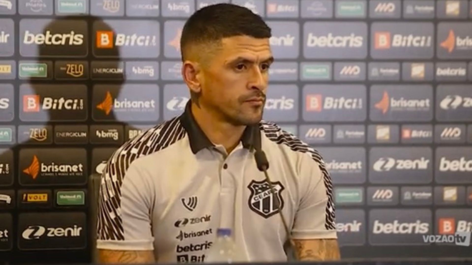 Lucho González, treinador do Ceará - Reprodução/Youtube