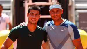 Nadal perde para Carlos Alcaraz e de despede do Masters 1000 de Madri - Getty Images