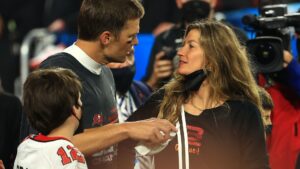 Tom Brady, astro da NFL, e Gisele Bündchen - Getty Images
