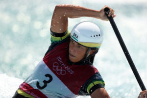 Em grande descida na Canoagem Slalom, Ana Sátila vai atrás da medalha nas Olimpíadas - GettyImages