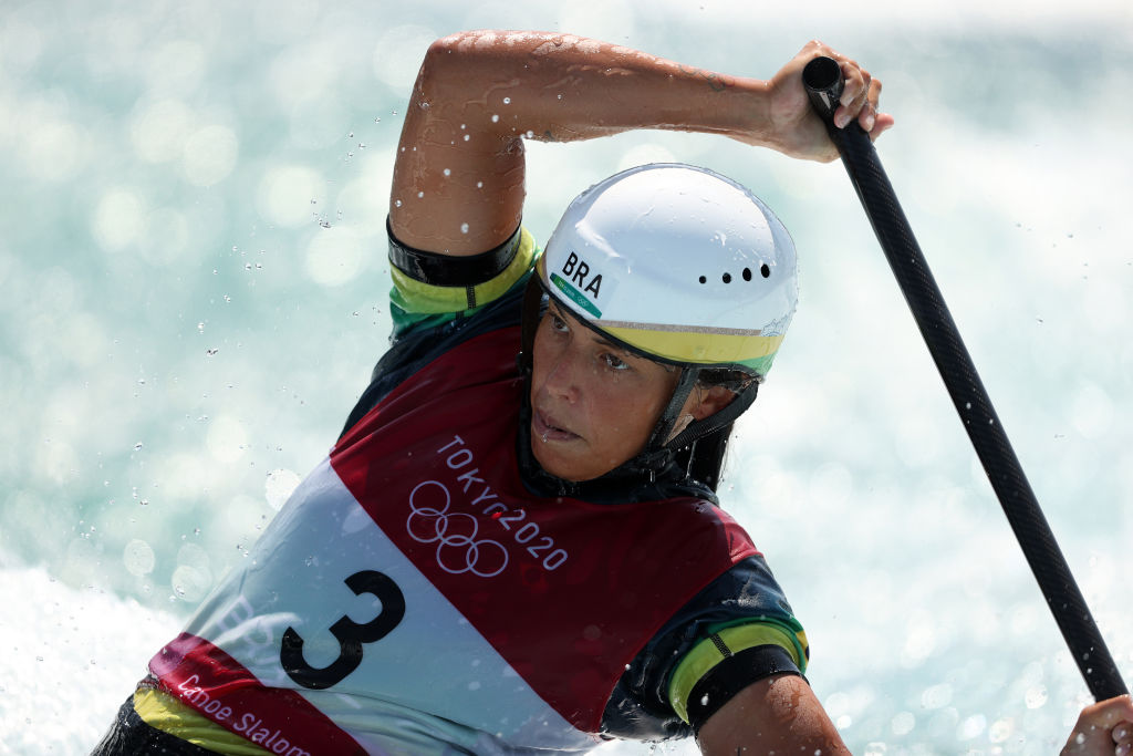 Em grande descida na Canoagem Slalom, Ana Sátila vai atrás da medalha nas Olimpíadas - GettyImages