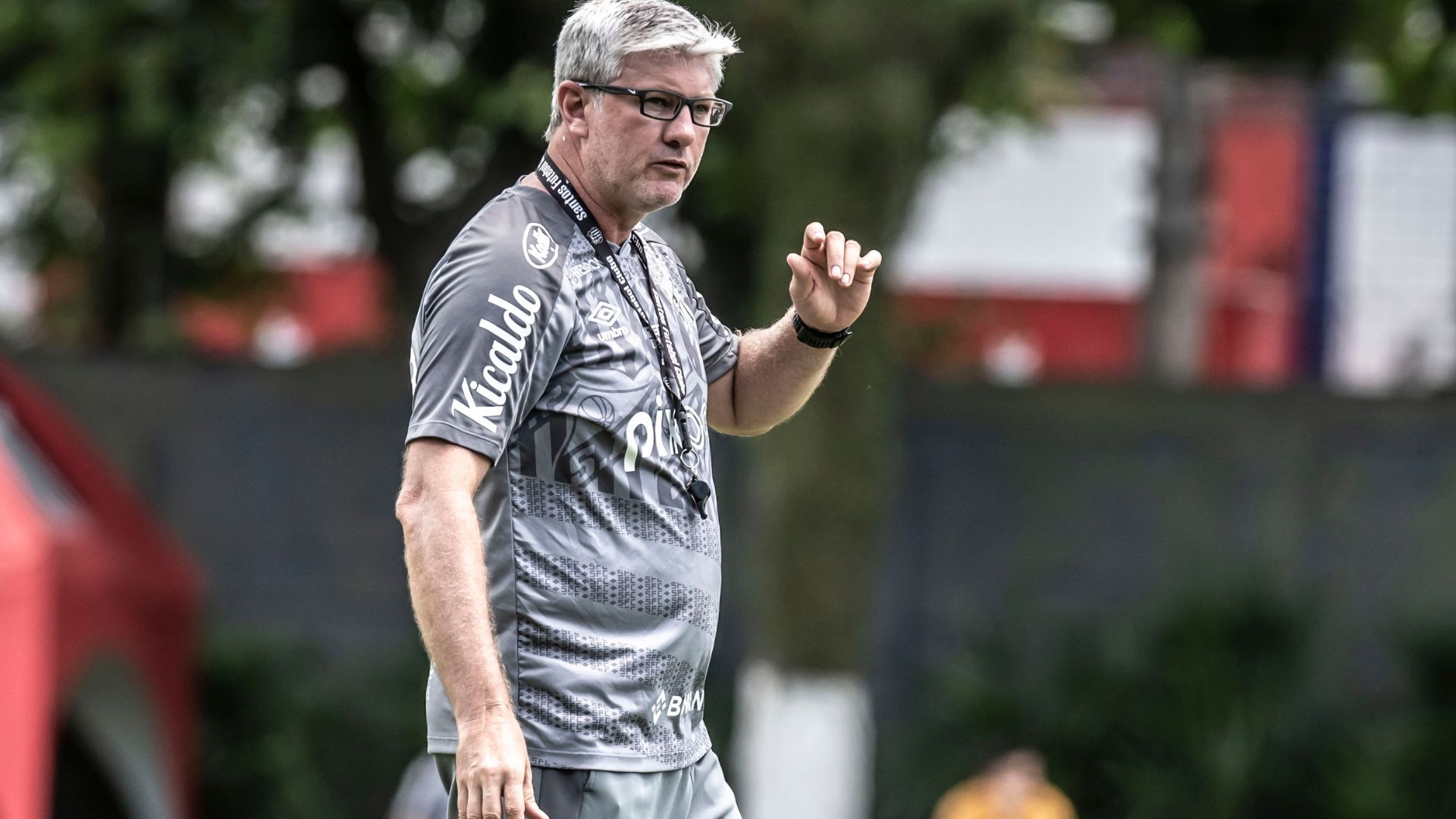 Odair Hellmann abriu o jogo sobre os reforços do Santos e também a situação delicada de Vinicius Zanocelo - Ivan Storti/Santos FC