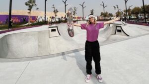 Yndiara Asp é uma das mais experientes no skate brasileiro - Reprodução / Instagram