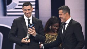 Jornal argentino repercute o domínio do país no The Best - Getty Images