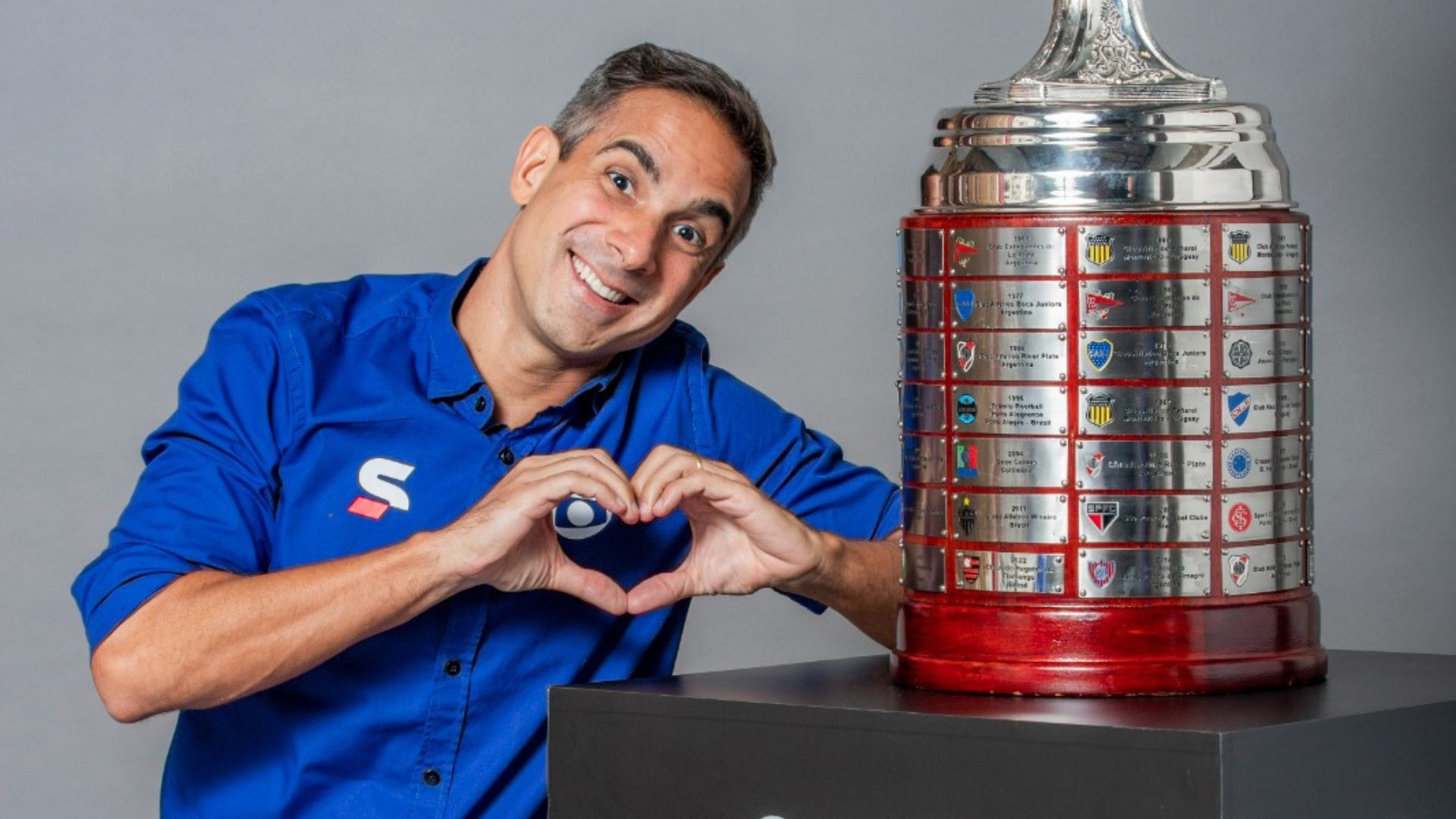 Libertadores está de volta à TV Globo - Paulo Belote / TV Globo