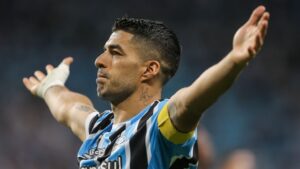 Luis Suárez no Grêmio - Getty Images
