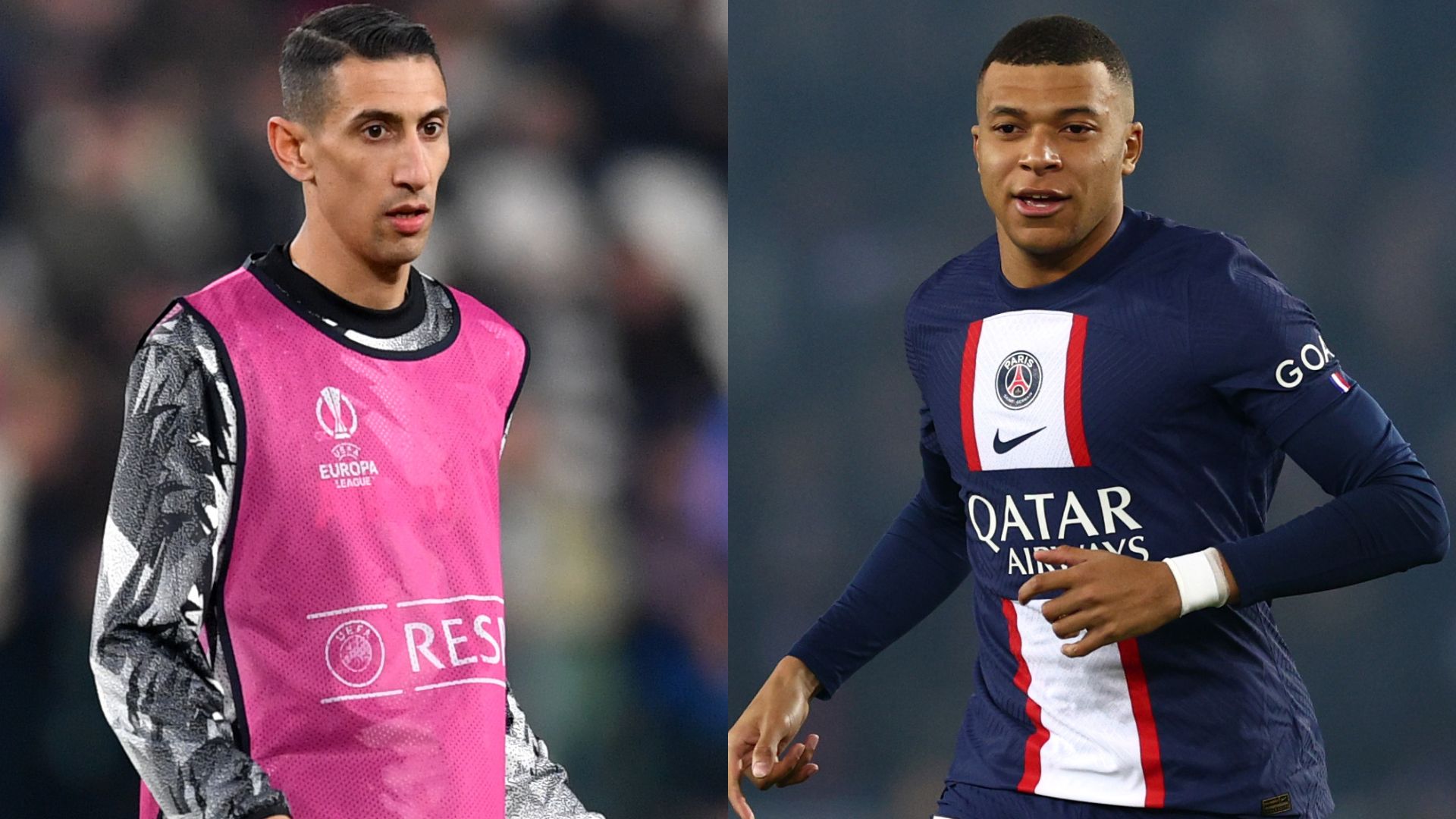 Di María e Mbappé - Getty Images
