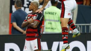 Marinho não faz mais parte dos planos do Flamengo e foi colocado no mercado da bola; Fortaleza se interessou - Getty Images