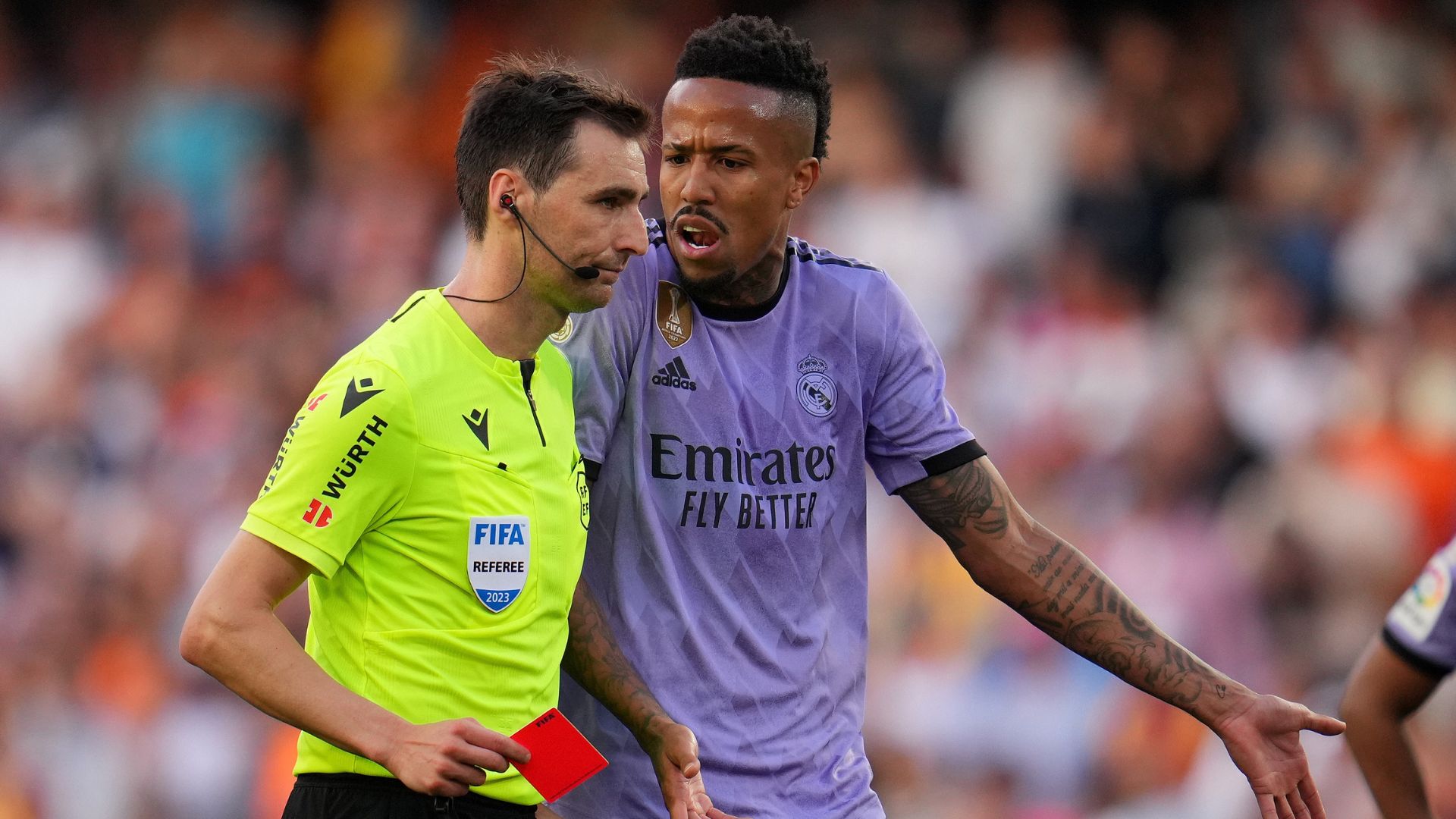 Investigação: Militão também foi vítima de racismo contra o Valencia - Getty Images