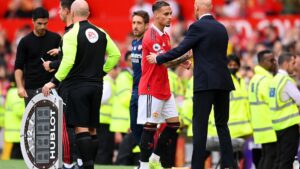 Ten Hag comentou má-fase de Antony - Getty Images