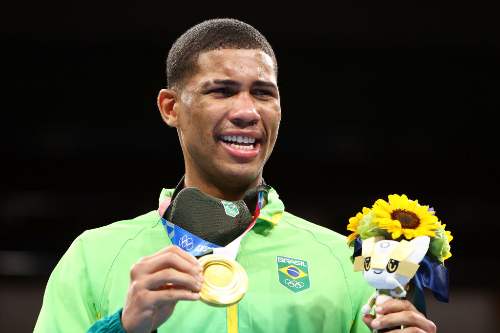 Nas Olimpíadas, Hebert Conceição representou o Brasil na final do Boxe - GettyImages