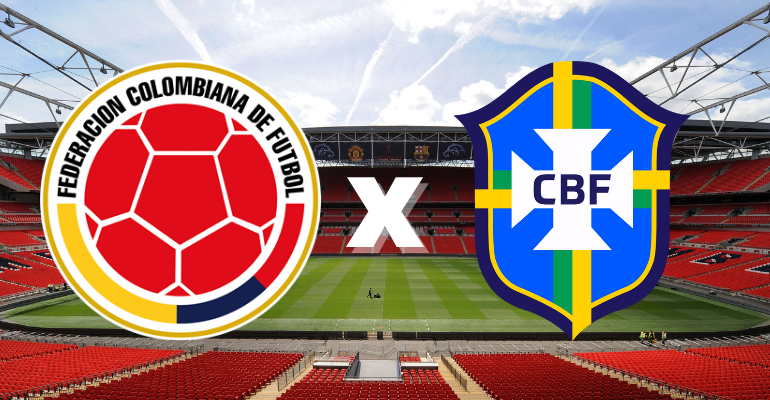 Colômbia e Brasil duelam nas Eliminatórias - GettyImages / Divulgação