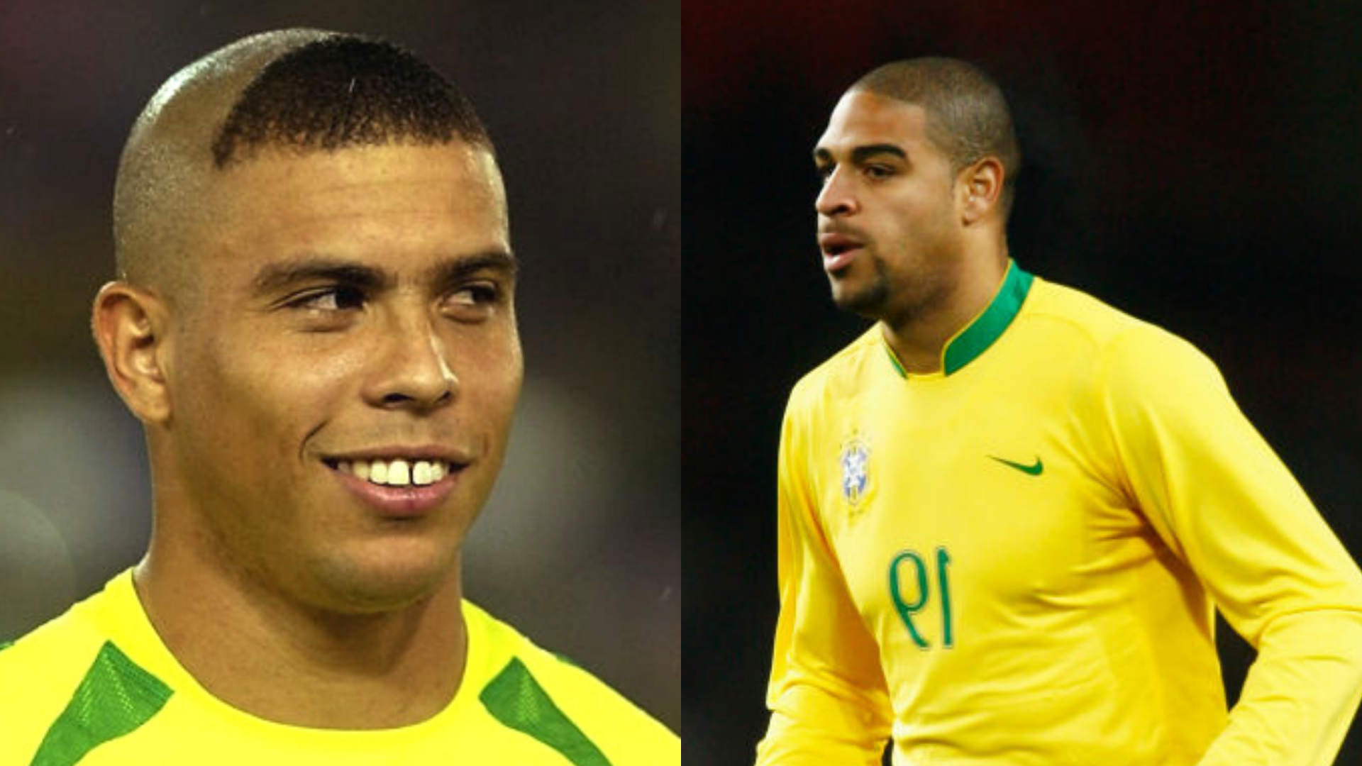 Ronaldo Fenômeno e Adriano Imperador - GettyImages
