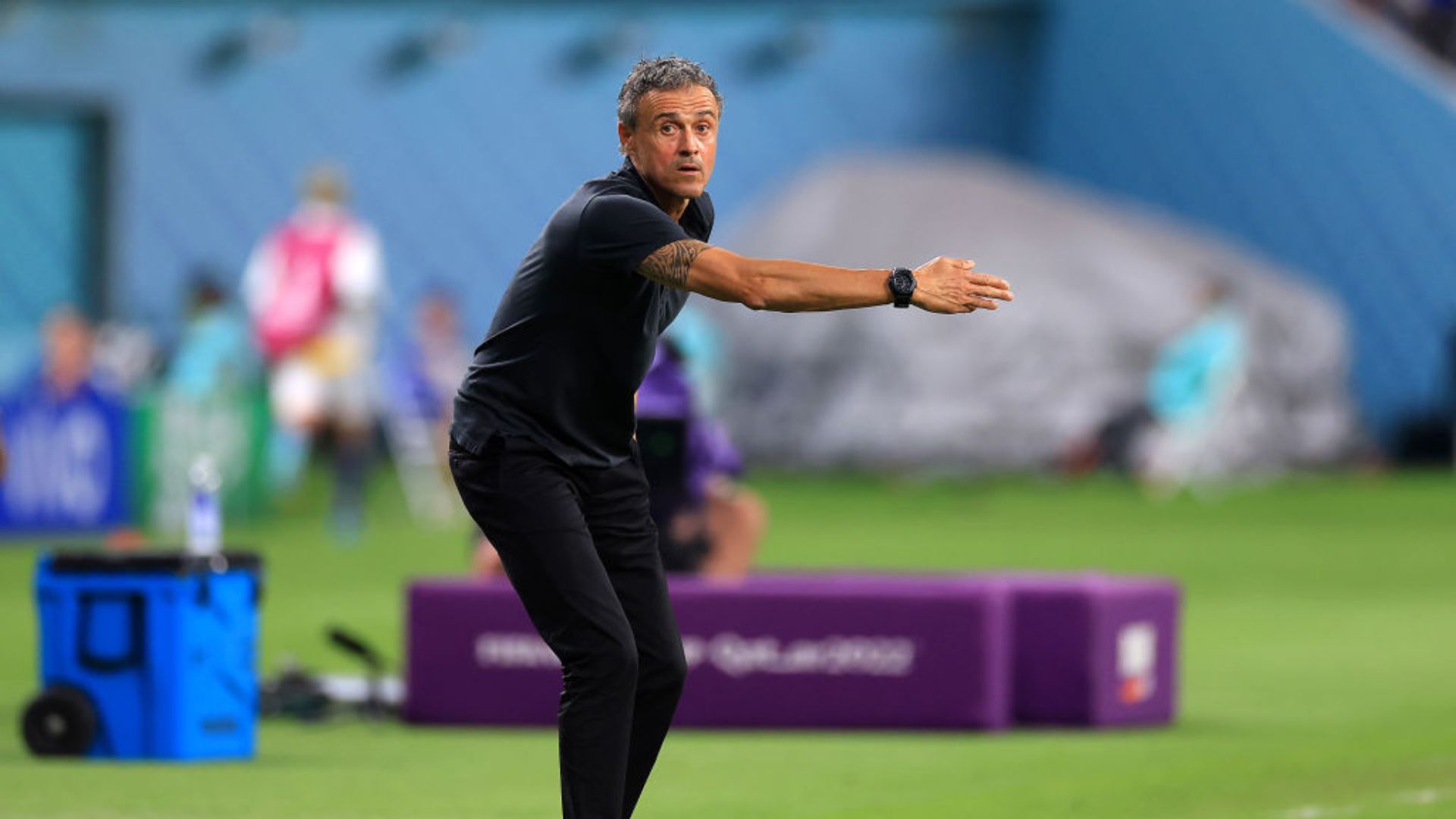 Luis Enrique reconheceu os erros da Espanha na partida - GettyImages