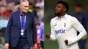 Tite e Emerson Royal (E/D) - Getty Images