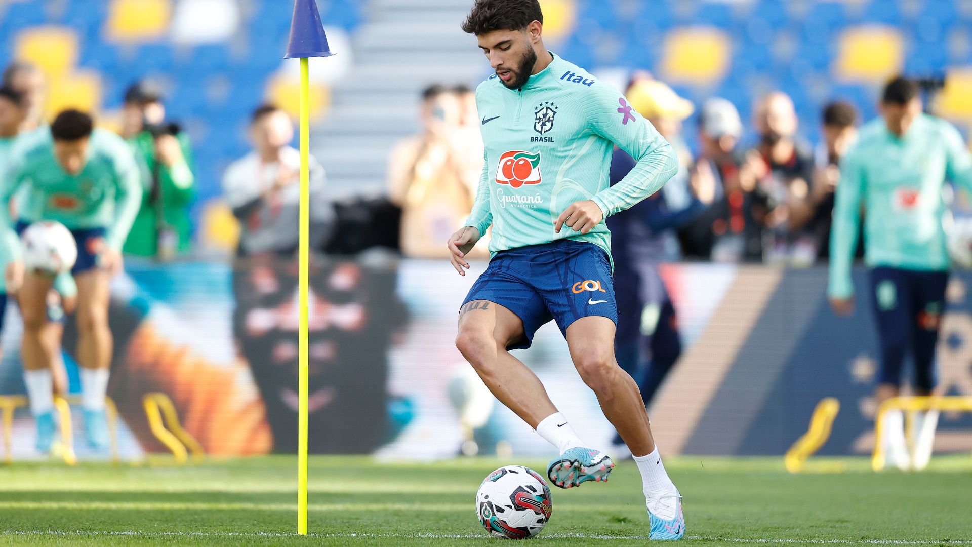 Yuri Alberto, do Corinthians, na Seleção Brasileira - Rafael Ribeiro/CBF/Flickr