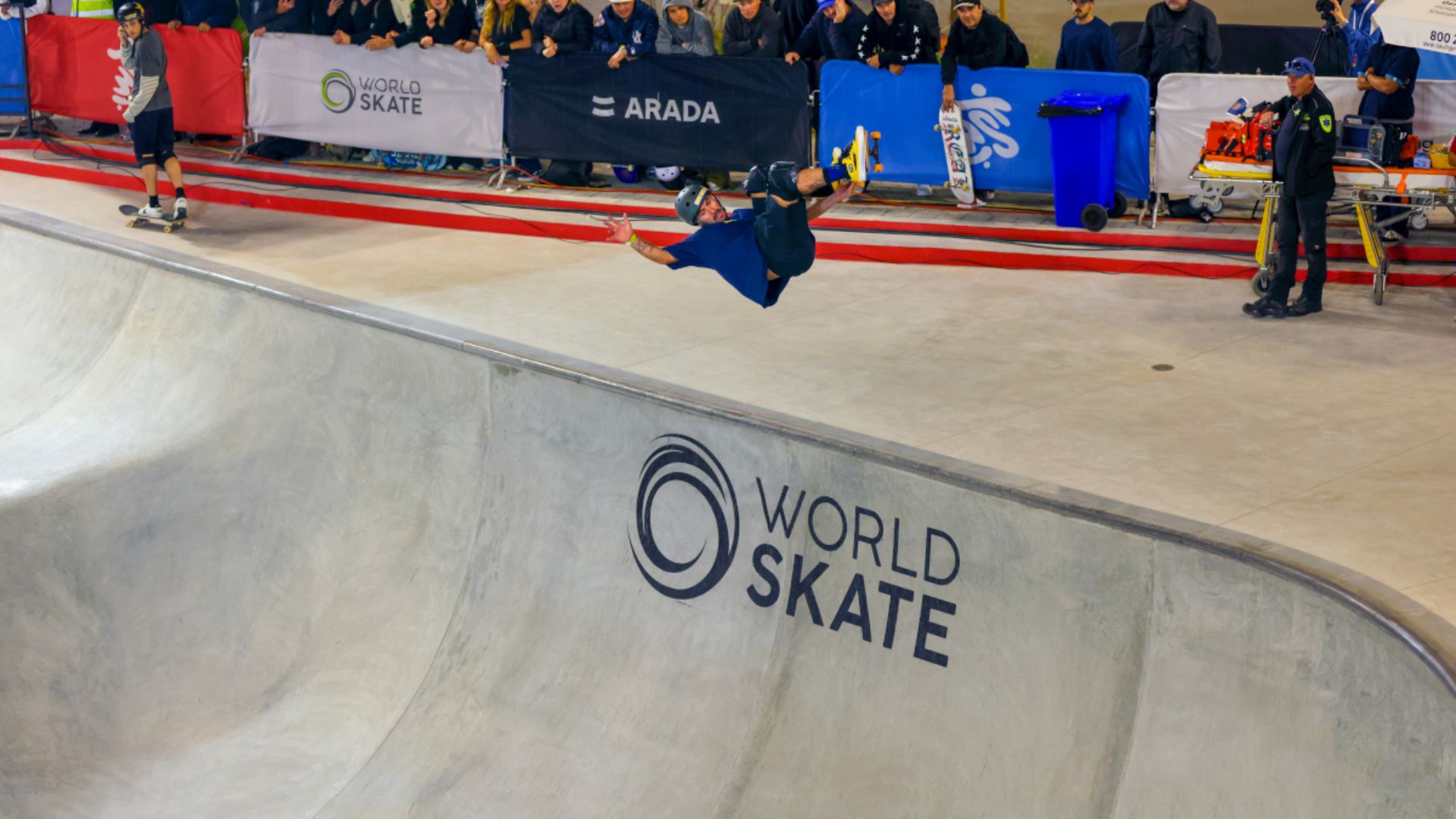 Quatro brasileiros encaminharam vaga olímpica no skate park - Divulgação