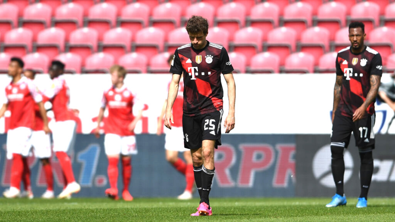 Bayern de Munique perde para o Mainz no retorno de Lewandowski na Bundesliga - GettyImages