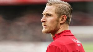 O atacante está na equipe desde 2017 - Divulgação FC Union Berlin