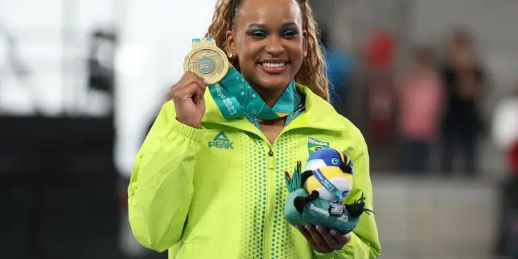 Rebeca Andrade, ginasta brasileira (Crédito: Getty Images)