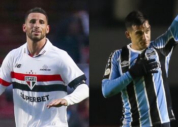 São Paulo x Grêmio brigam na 17ª rodada do Brasileirão (Crédito: Getty Images)