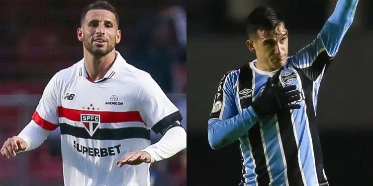 São Paulo x Grêmio brigam na 17ª rodada do Brasileirão (Crédito: Getty Images)