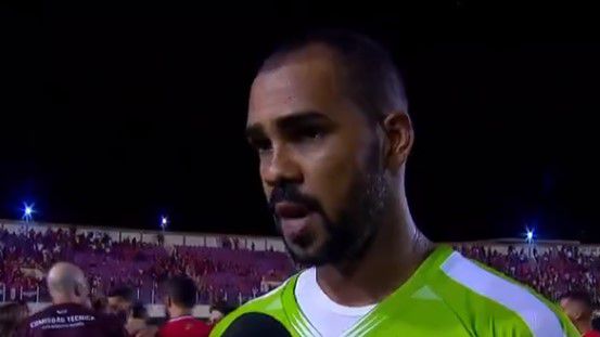 Goleiro do Sergipe falou sobre a pancadaria durante o jogo contra o Botafogo na Copa do Brasil - SporTV