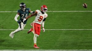 Jogador dos Eagles comenta falta capital para título dos Chiefs - GettyImages