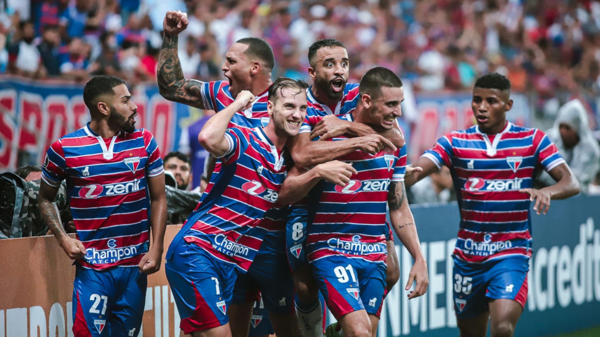 Fortaleza goleia na Libertadores e terá o Cerro Porteño pela frente; veja detalhes - Mateus Lotif / Fortaleza EC