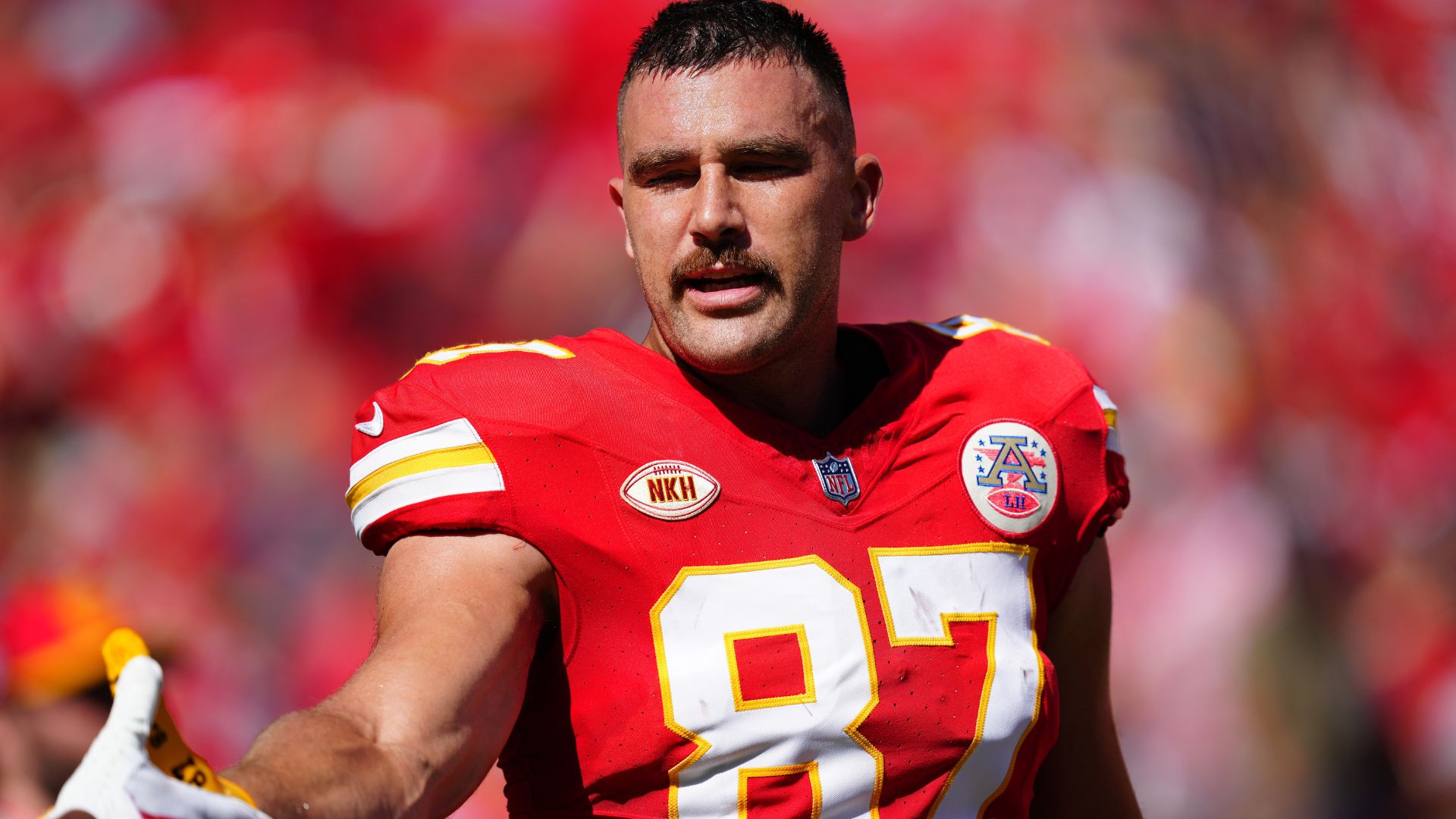 Travis Kelce explica suposto affair com Taylor Swift - Getty Images
