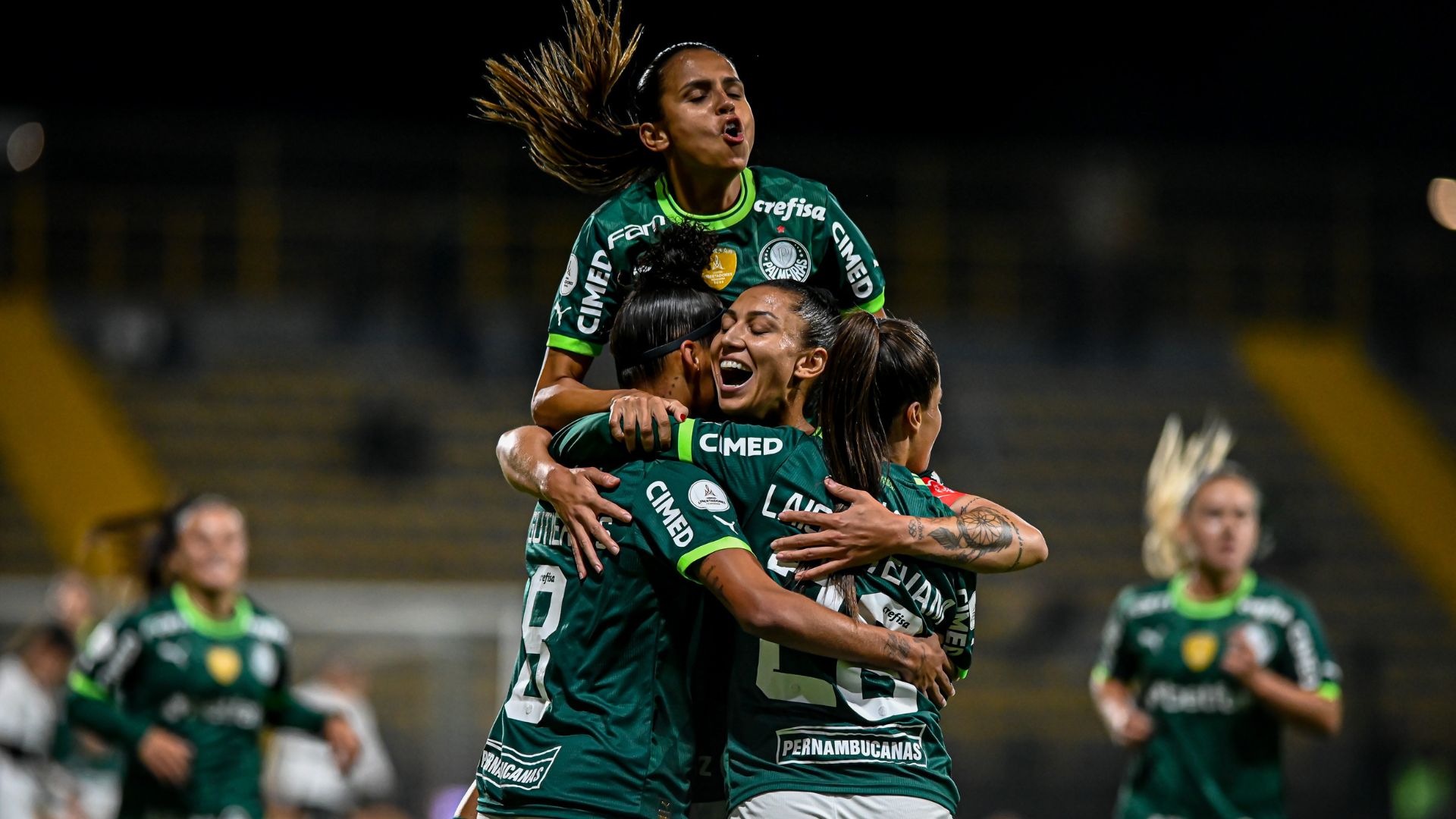 Palmeiras atropela Olimpia e vai à semi da Libertadores Feminina - Staff Images Woman/ Conmebol