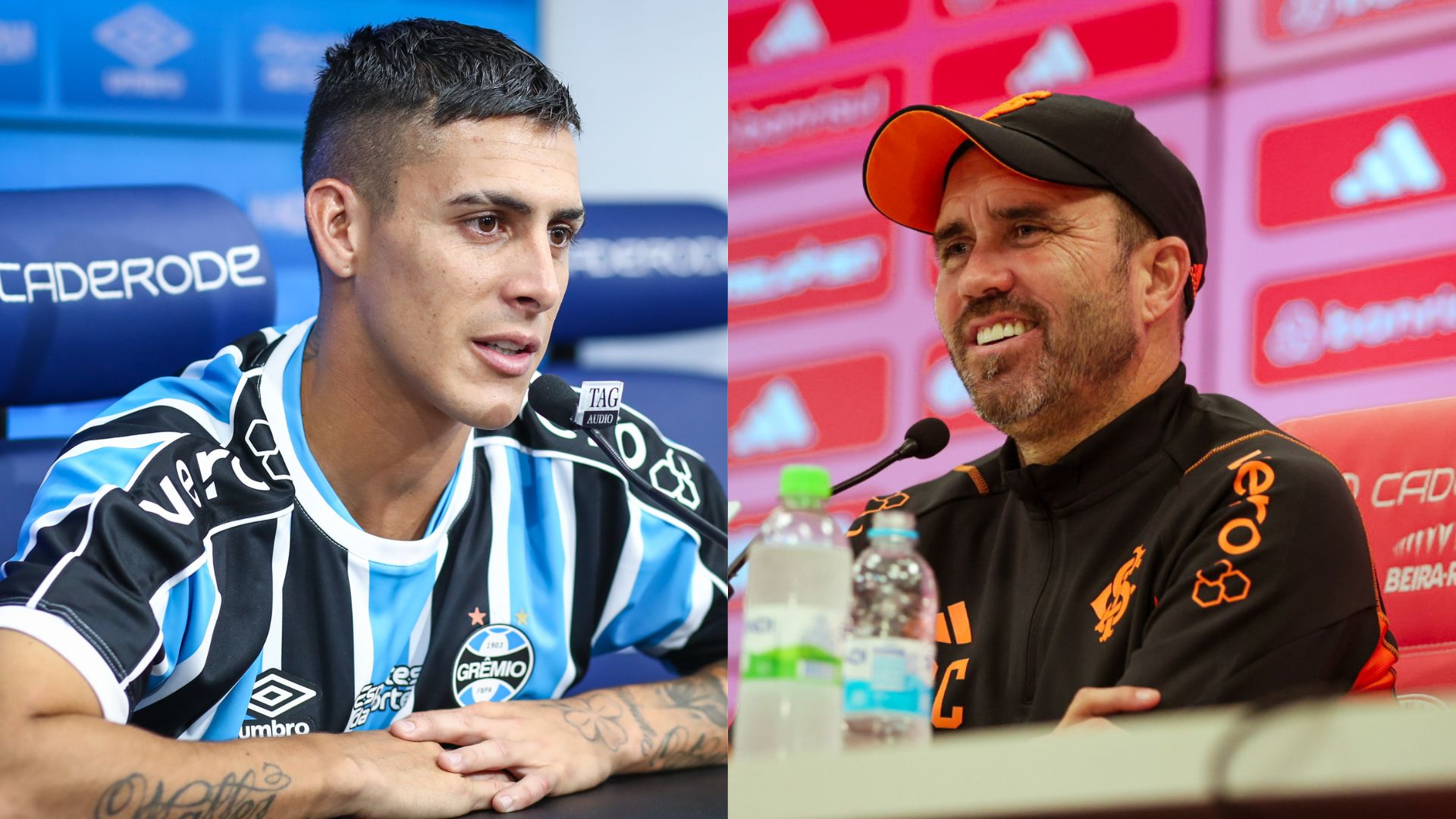 Pavón fala sobre Coudet - Lucas Uebel/Grêmio/Ricardo Duarte/Internacional/Flickr
