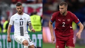 Eslovênia x Sérvia será definido na Eurocopa 2024 - Getty Images