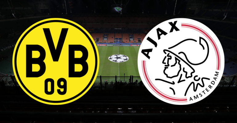 Borussia Dortmund e Ajax se enfrentam quarta rodada - GettyImages / Divulgação