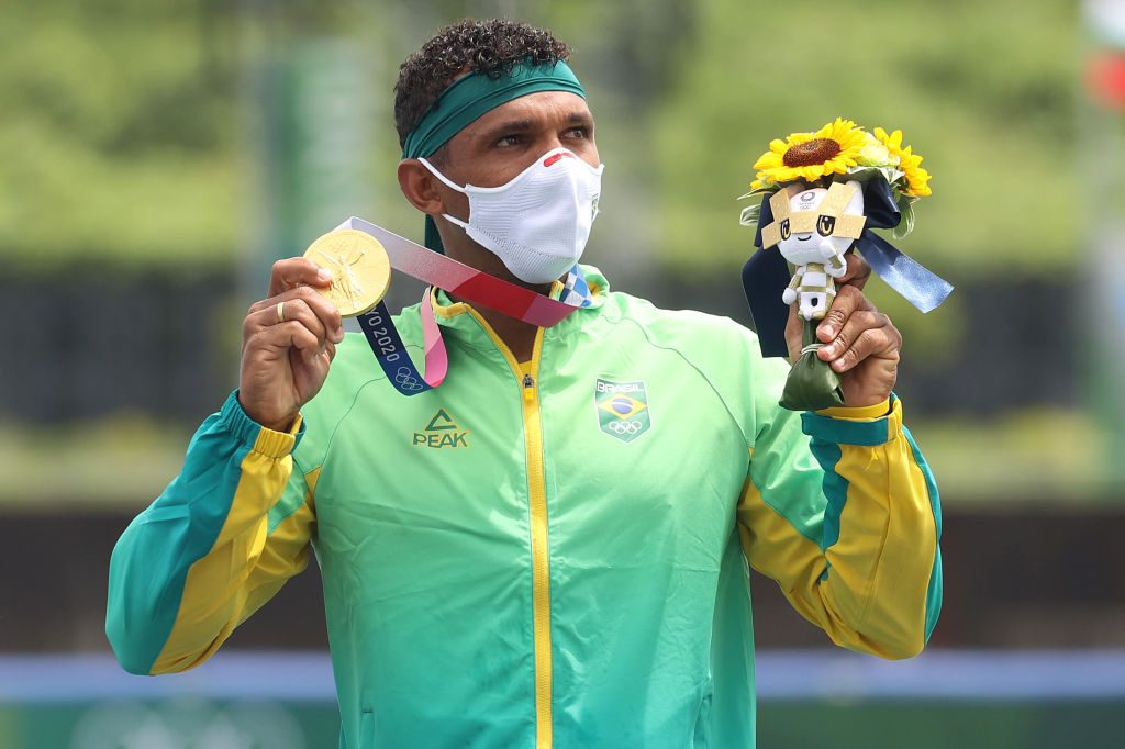 Nas Olimpíadas, Isaquias Queiroz representou o Brasil na Canoagem - GettyImages