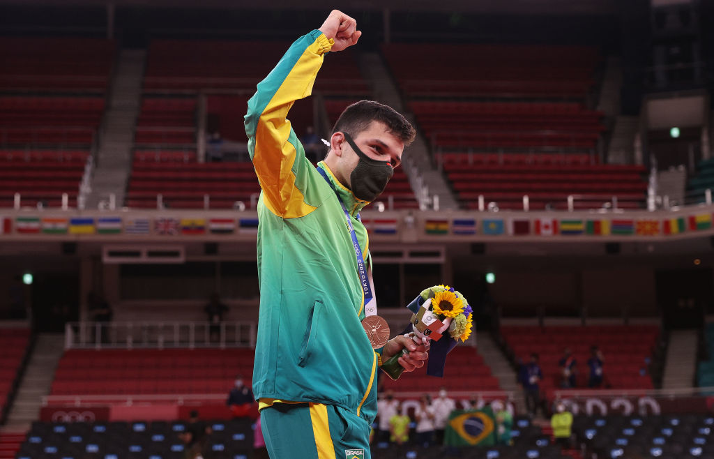 Bronze no judô, Daniel Cargnin revela inspiração em Cristiano Ronaldo antes de decisão - GettyImages