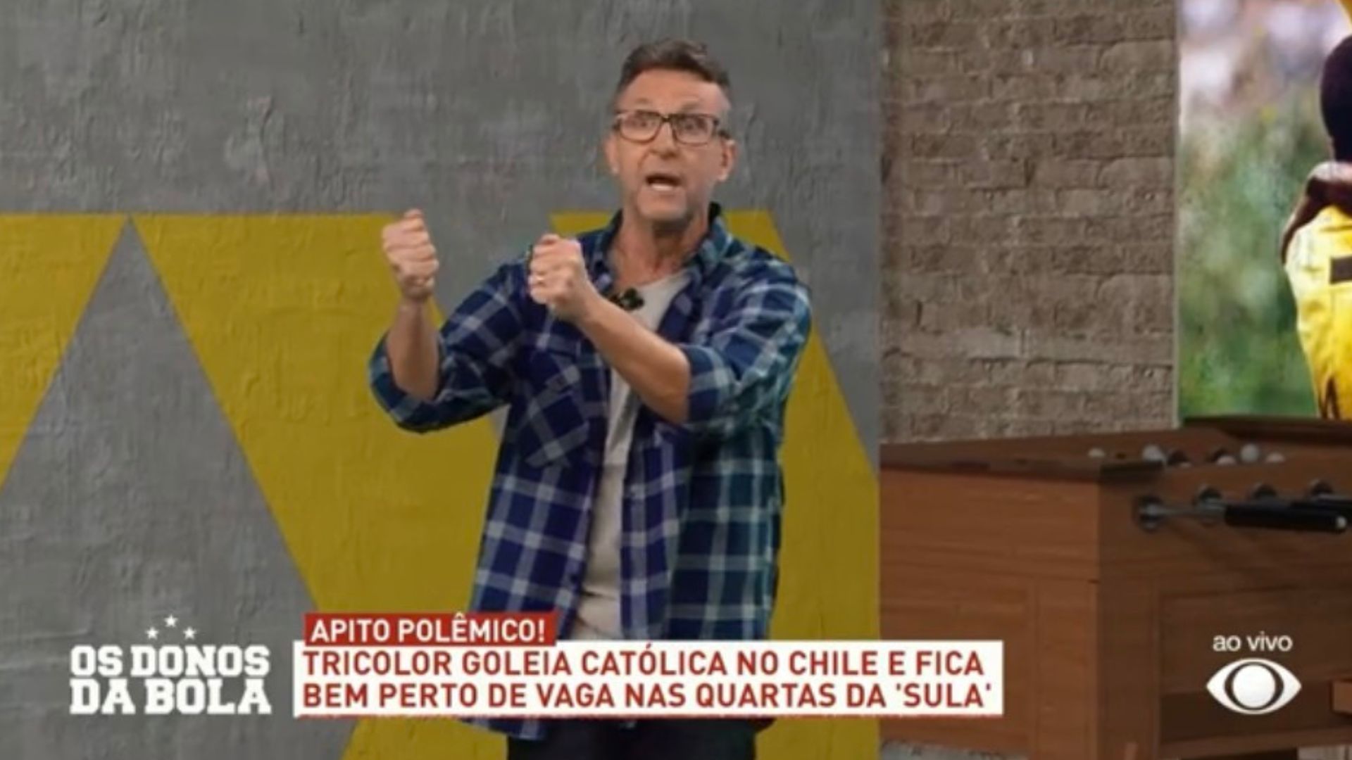 Craque Neto no programa "Os Donos da Bola" - Reprodução/Youtube