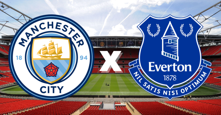 Manchester City e Everton entram em campo pela Premier League - GettyImages/Divulgação