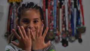 Manu Ramos é uma das joias do esporte brasileiro - Karin Duarte / TV Globo