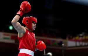 Nas quartas de final do Boxe, Beatriz Ferreira representou o Brasil nas Olimpíadas - GettyImages