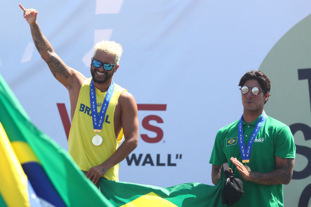 Quatro brasileiros brigam pelo título do Mundial de Surfe - GettyImages