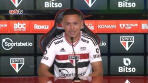 Marcos Guilherme é apresentado no São Paulo - Reprodução/Youtube