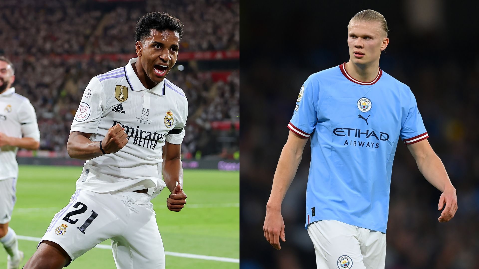Real Madrid x Manchester City definem uma das semifinais da Champions League - Getty Images
