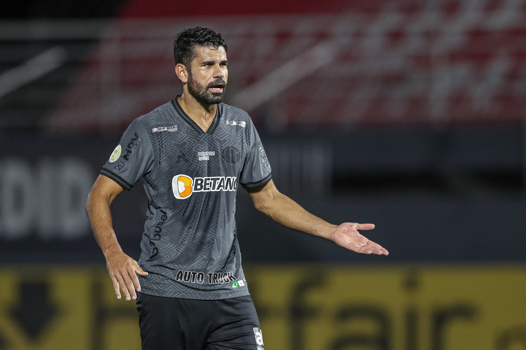 Diego Costa ganhou muitos elogios de Cuca no Atlético-MG - Pedro Souza / Atlético / Flickr