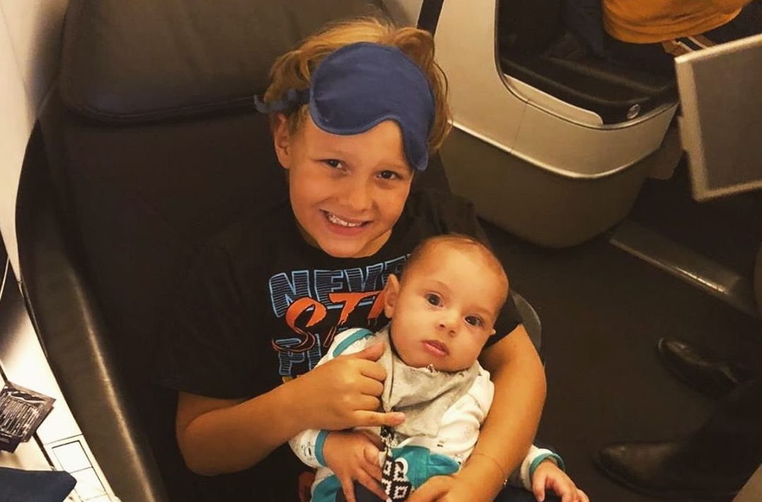 Davi Lucca embarcou com a família para Paris - Instagram
