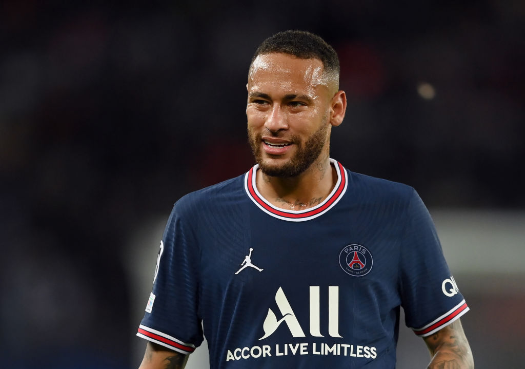 Com a camisa do PSG, Neymar aparenta estar cada vez mais solto - GettyImages