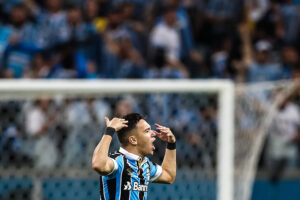Pepê vai ser reforço do Porto a partir de junho e jogadores do Grêmio se despediram do atacante - GettyImages