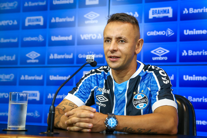 Rafinha é convocado por Thiago Silva para jogar na Champions - Lucas Uebel / Grêmio FBPA / Fotos Públicas